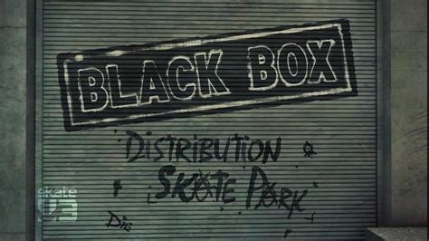 black box distribution pack|black box distribution skate park.